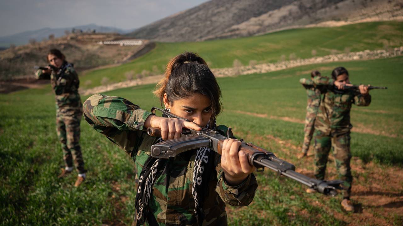 Iranisch-kurdische Milizen im Irak