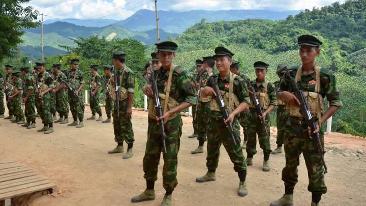 Krieg und Milizen in Myanmar