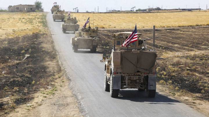 US-Militärkonvoi in Nordostsyrien