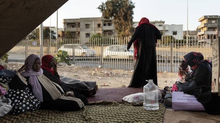 Zustände in libyschen Flüchtlingslagern Zustände in libyschen Flüchtlingslagern
