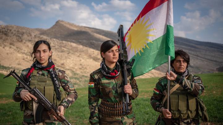 Iranisch-kurdische Milizen im Irak