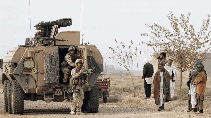 Bundeswehrsoldaten beim Einsatz in Afghanistan. Bundeswehrsoldaten beim Einsatz in Afghanistan.